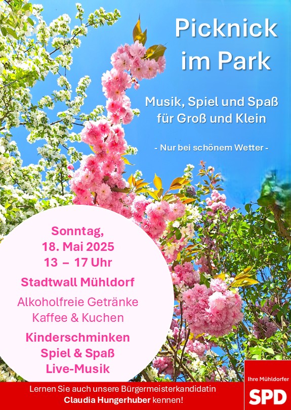 Picknick im Park – voller Erfolg trotz kalter Dusche!