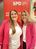 Claudia mit Ronja Endres - Vorsitzende Bayern-SPD